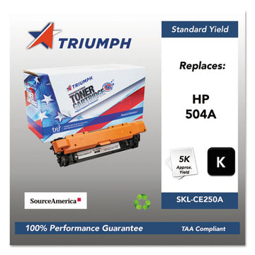 Triumph™ 751000nsh0979 Remanufactured Ce250a (504a) Toner, 5,000 Page-yield, Black freeshipping - TVN Wholesale
